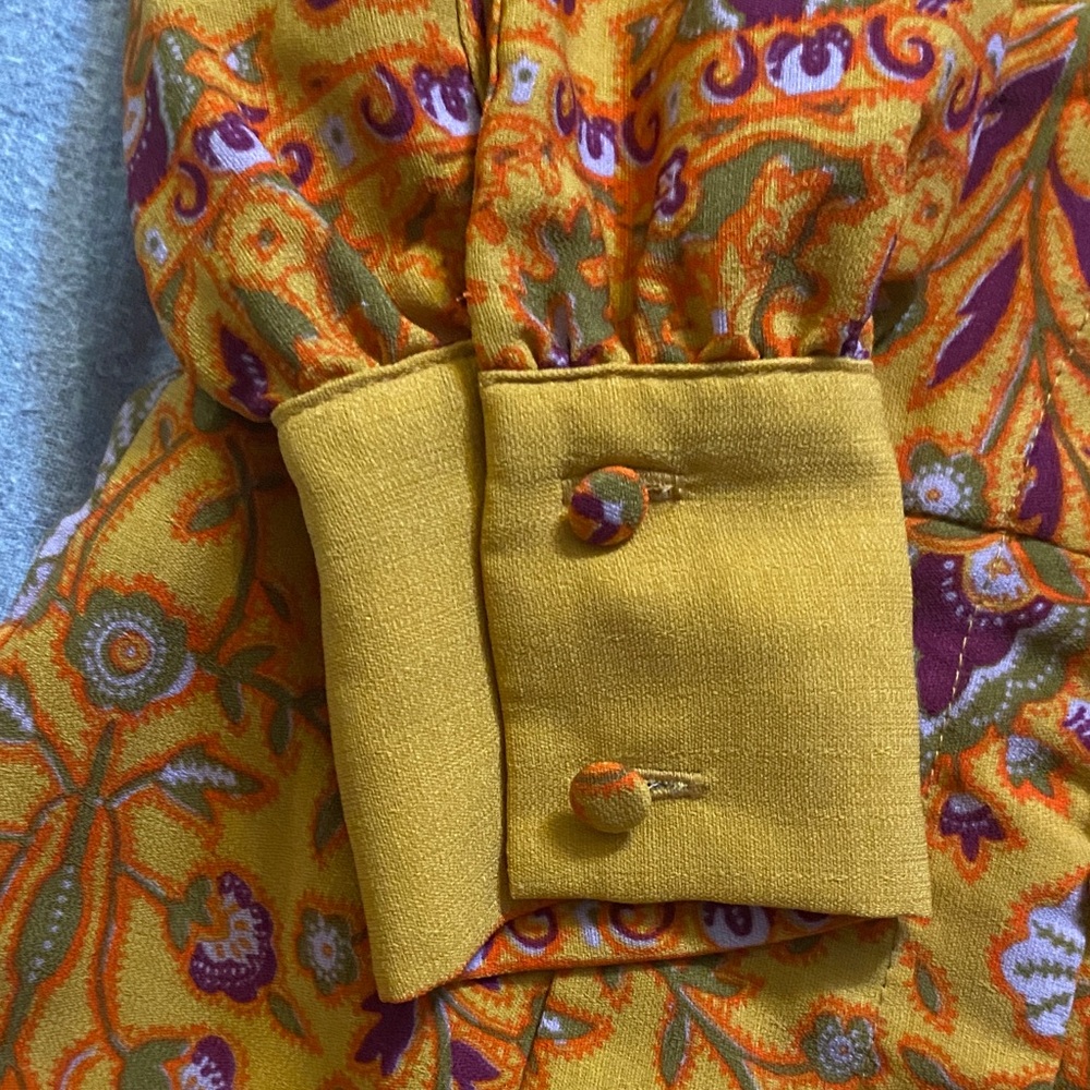 Urban Outfitters Yellow Floral Dress - Picture 5 of 6